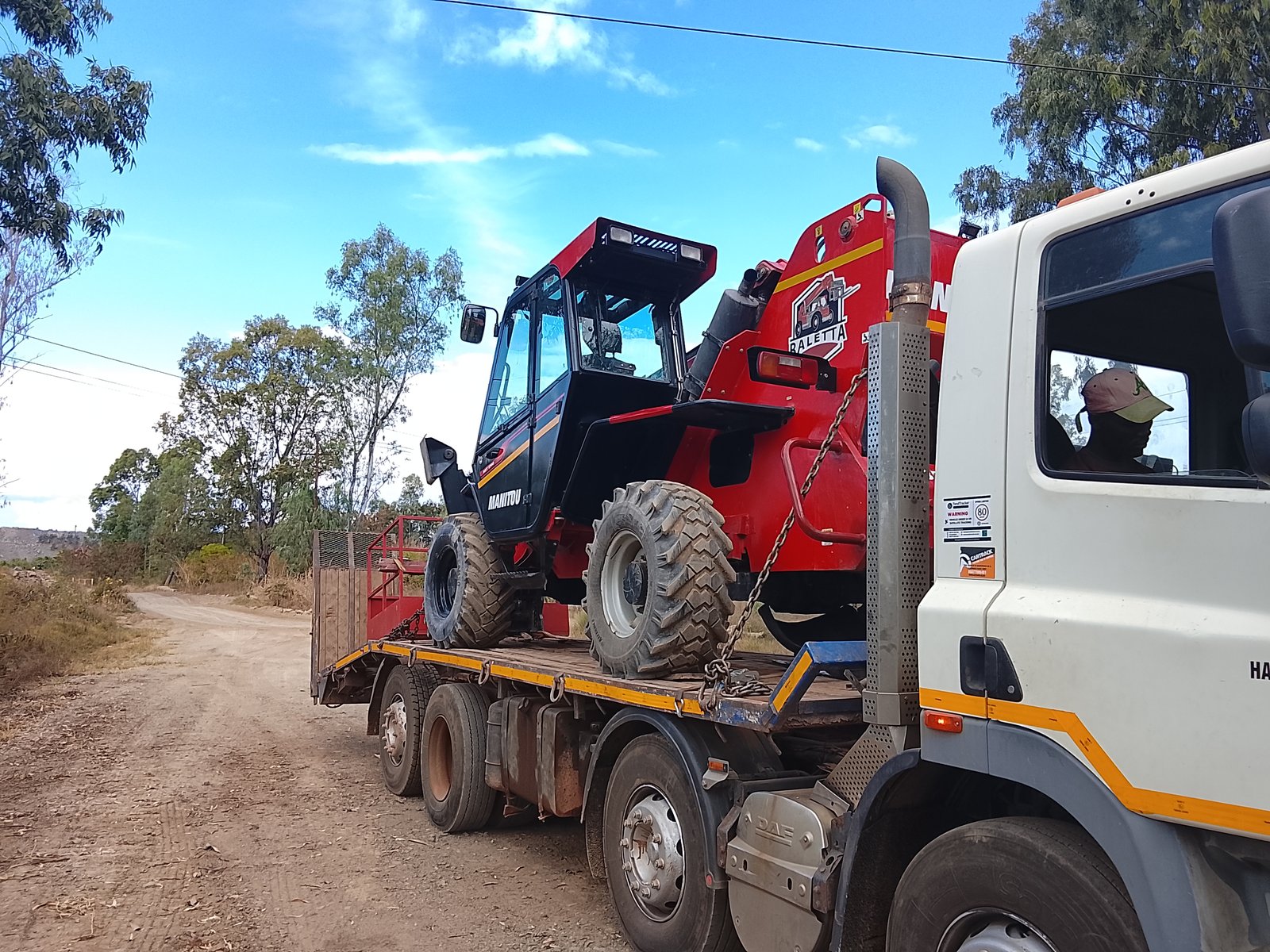 Telehandler Mobilization